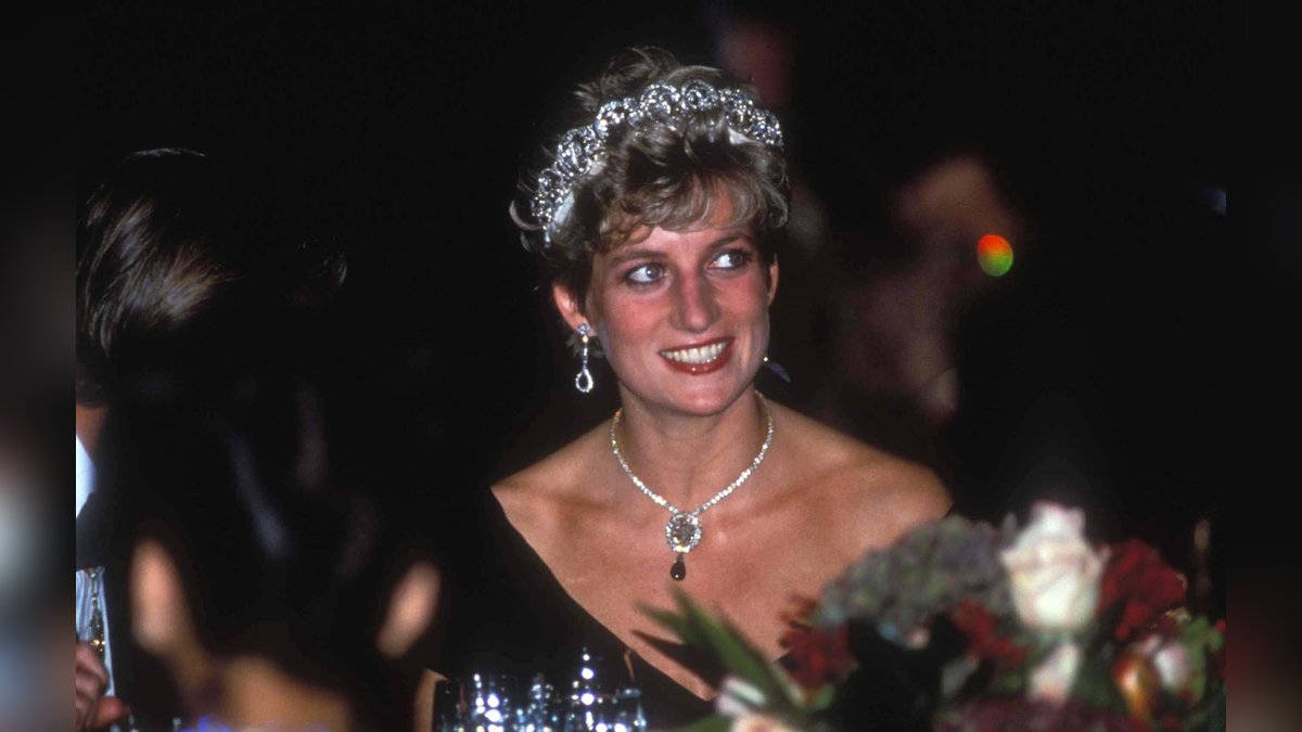 Prinzessin Diana während einer Tour durch Kanada 1991.. © imago/ZUMA Wire