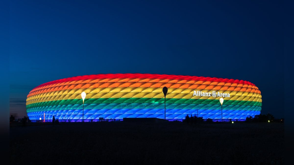 So darf die Allianz Arena in München am Mittwochabend nicht aussehen
