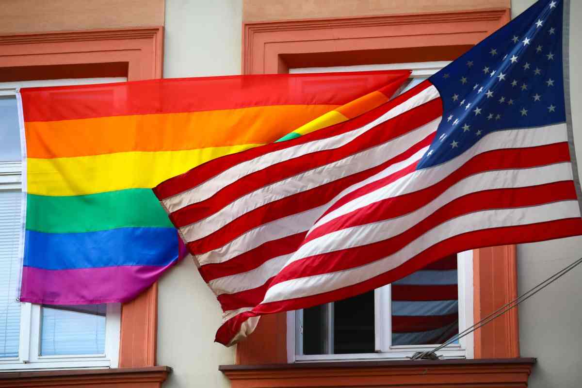 Pride Flag vs. American Flag