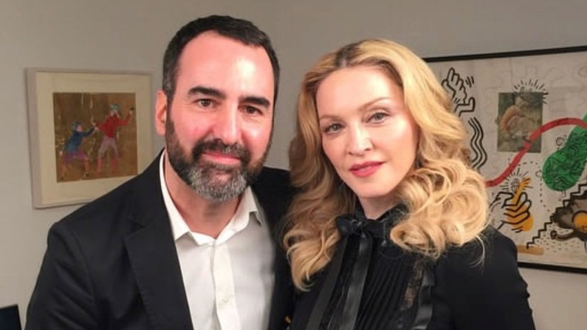 Auch Madonna traf Promi-Reporter David Modjarad schon zum Interview.. © Privat