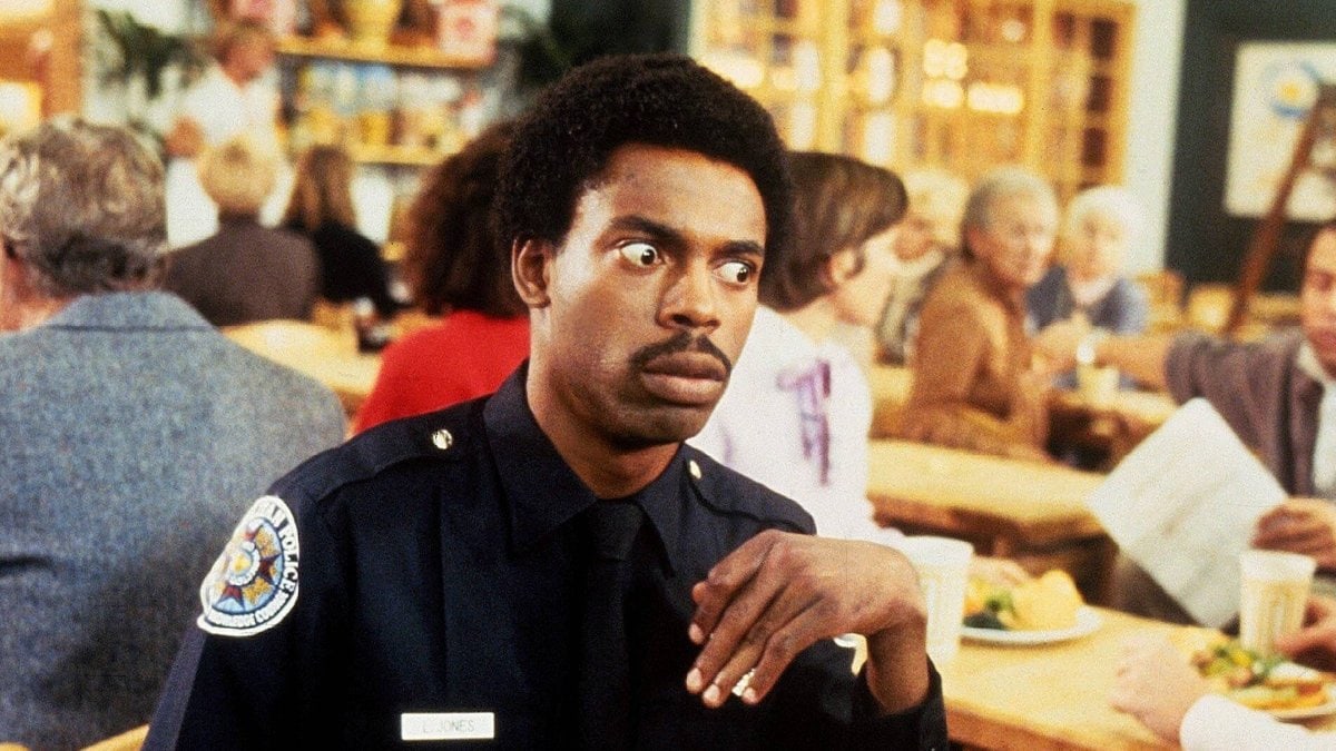 Michael Winslow in "Police Academy 2".. © imago images/Mary Evans