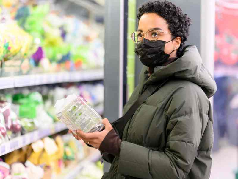 Maskenpflicht Supermarkt