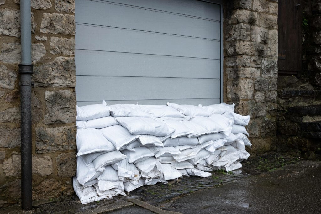 Haus vor Hochwasser schützen