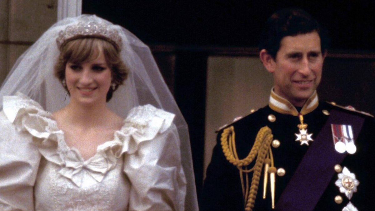 Prinzessin Diana und Prinz Charles bei ihrer Hochzeit im Jahr 1981.. © imago images/Newscast