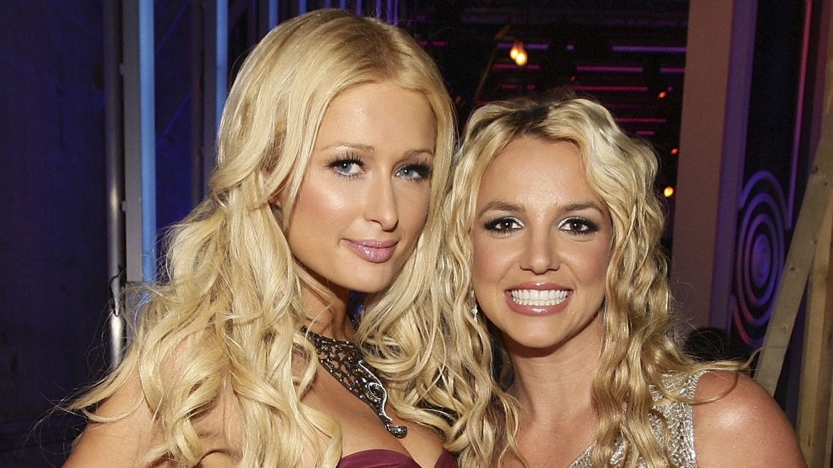 Paris Hilton (l.) und Britney Spears gemeinsam bei den MTV Video Music Awards im Jahr 2008.. © getty/Chris Polk/FilmMagic