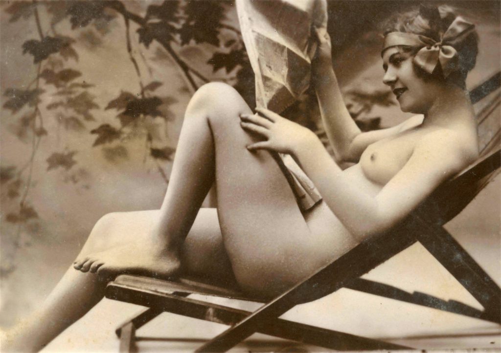 sexy vintage frau