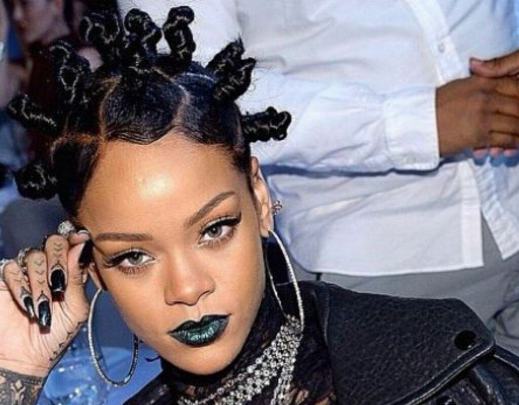 Rihanna Bantu Knots