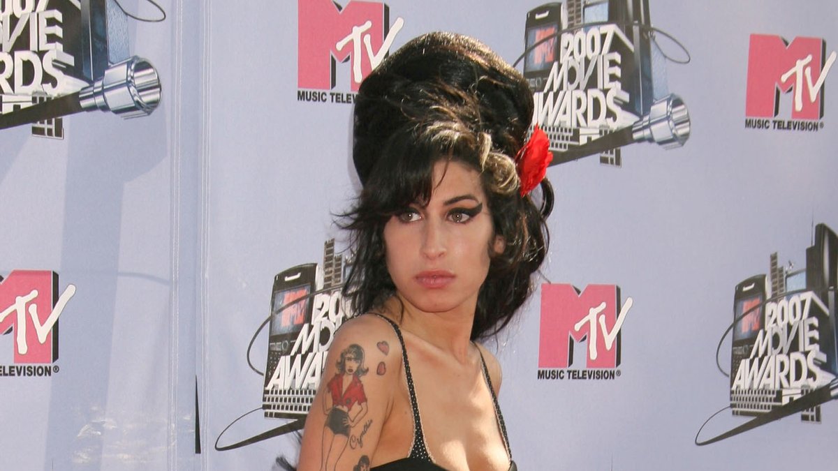 Amy Winehouse bei den MTV Movie Awards im Jahr 2007.. © Russ Elliot/AdMedia/ImageCollect