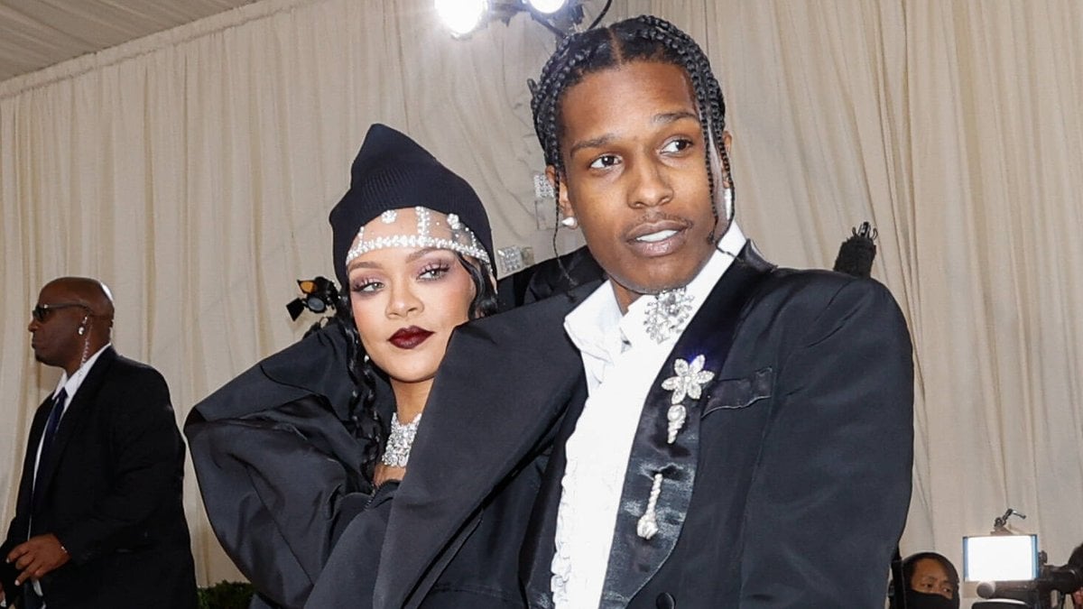 Rihanna und A$AP Rocky bei der Met Gala 2021. © imago images/UPI Photo