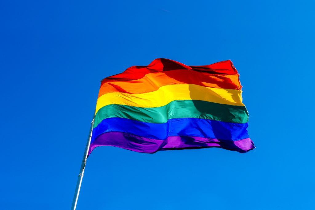 Regenbogen-Fahne LGBT-Flagge