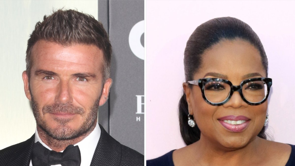 Auch David Beckham und Oprah Winfrey sollen auf der geleakten Kundenliste stehen.. © Landmark Media/Keith Mayhew/ImageCollect / zz/gotpap/starmaxinc.com/ImageCollect.com