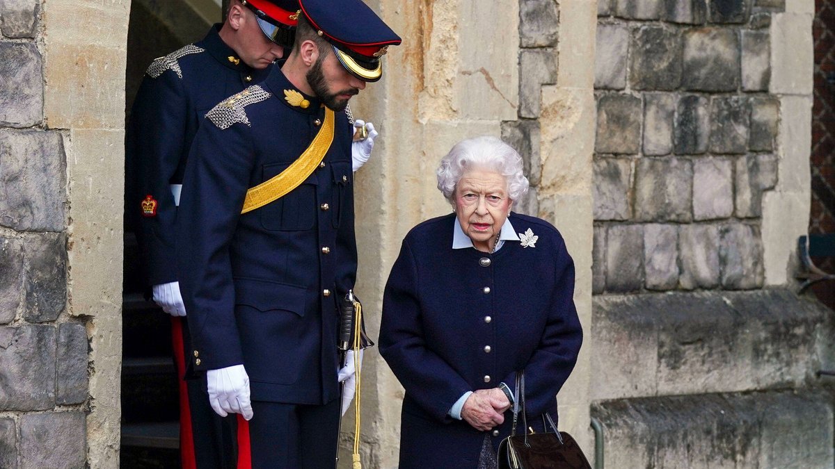 Die Queen bei einem Auftritt in Windsor.. © imago/i Images