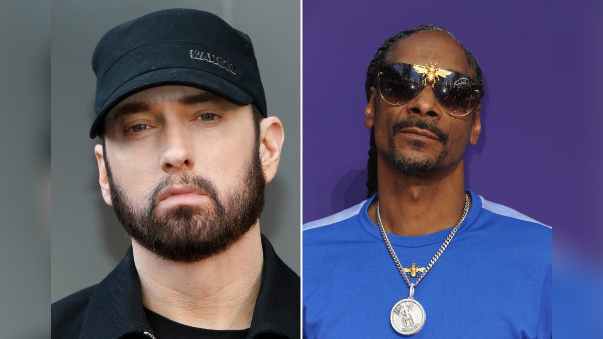 Eminem und Snoop Dogg haben sich ausgesprochen. © Kathy Hutchins/Shutterstock / Tinseltown/Shutterstock