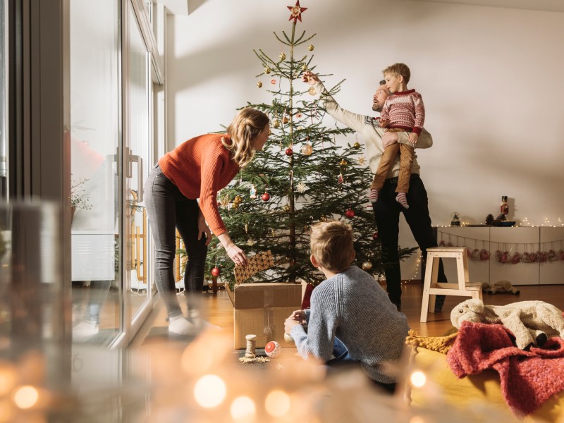 Weihnachtsaktivitäten mit Kindern