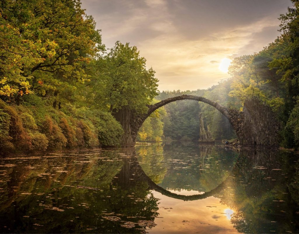 rakotzbrücke mystische orte in deutschland