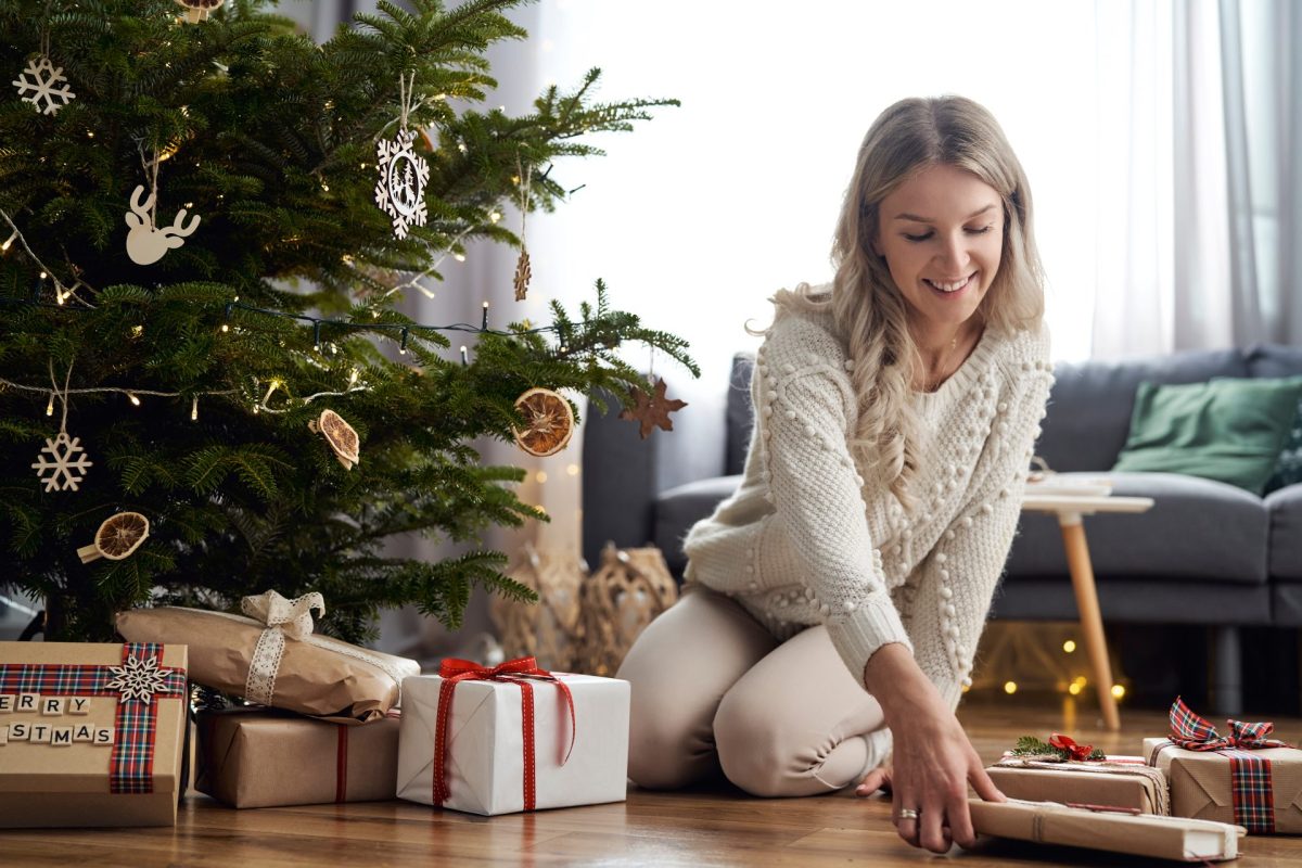 Frau Weihnachtsbaum