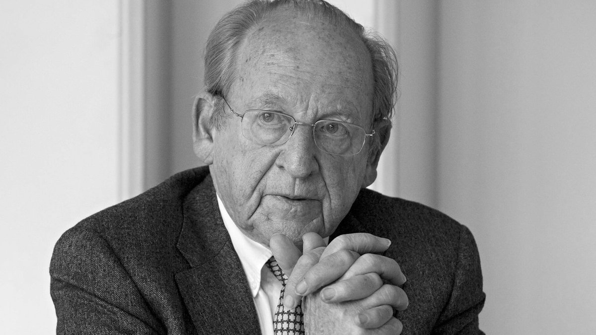 Günther Rühle wurde 97 Jahre alt.. © imago/DRAMA-Berlin.de