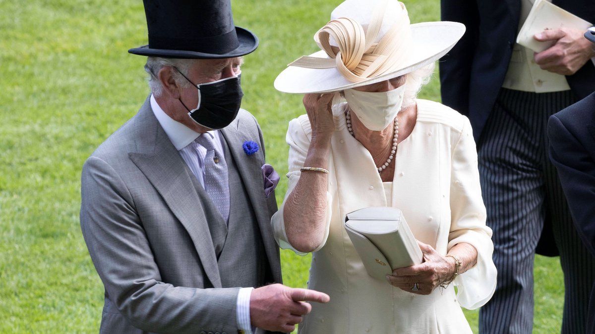 Prinz Charles und Herzogin Camilla im Juni beim Royal Ascot.. © imago/i Images