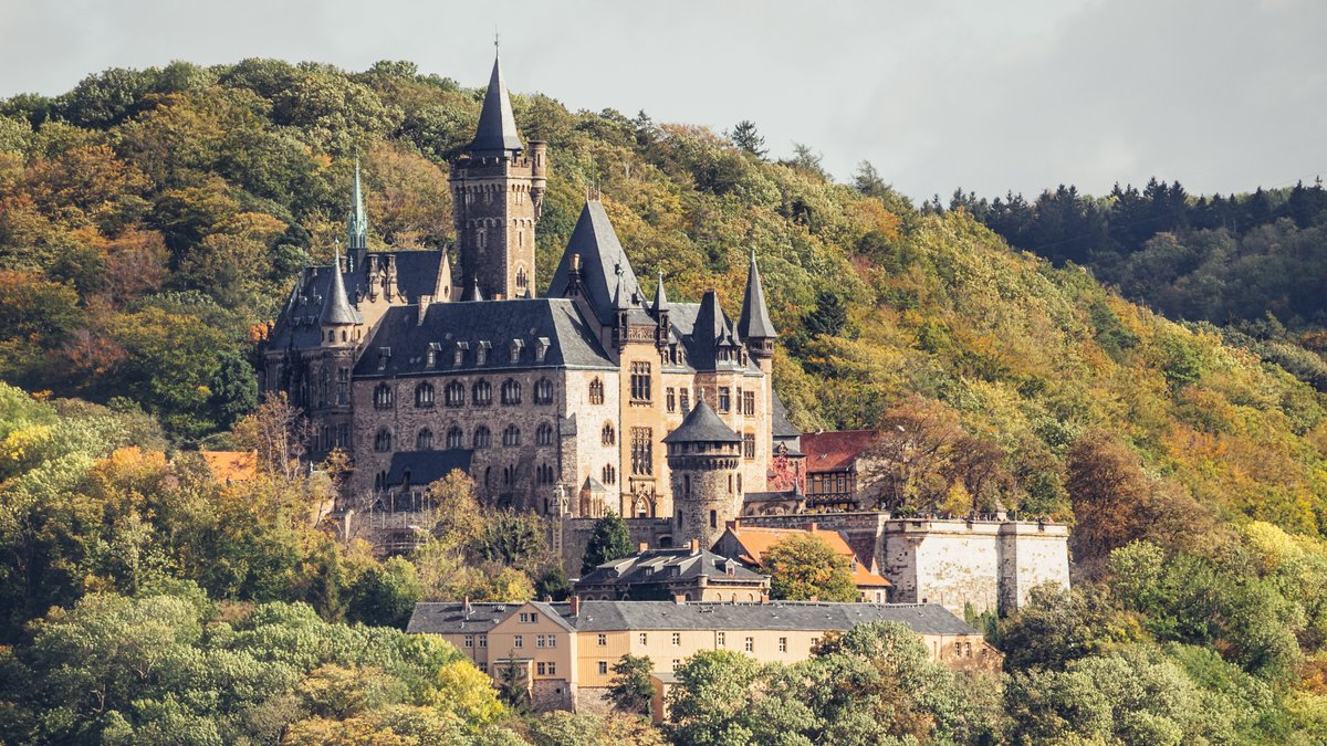 Einfach magisch: Schloss Weringerode im Harz.. © ohenze/Shutterstock.com