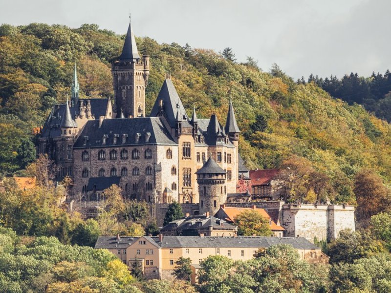 Einfach magisch: Schloss Weringerode im Harz.. © ohenze/Shutterstock.com