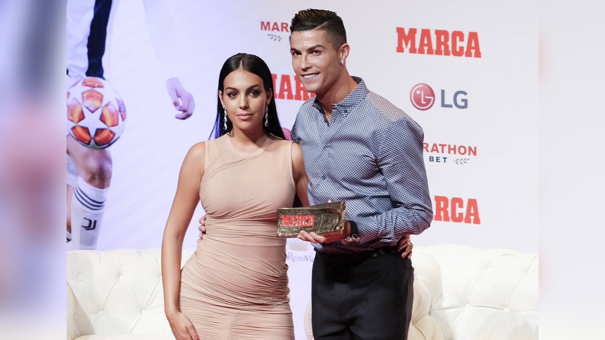 Cristiano Ronaldo und Georgina Rodriguez erwarten derzeit Zwillinge.. © imago/ZUMA Press