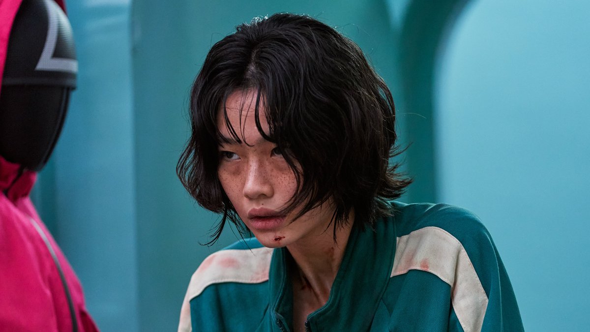Jung Ho-yeon als Kang Sae-byeok in "Squid Game".. © Noh Juhan | Netflix