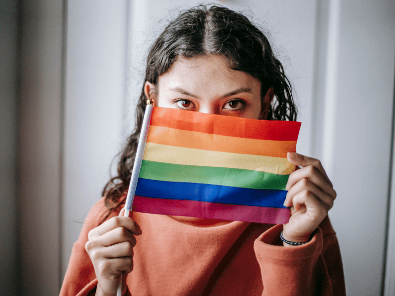 Identifizierung mit der LGBTQ-Community