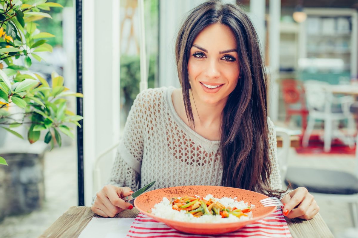 Frau Reis essen