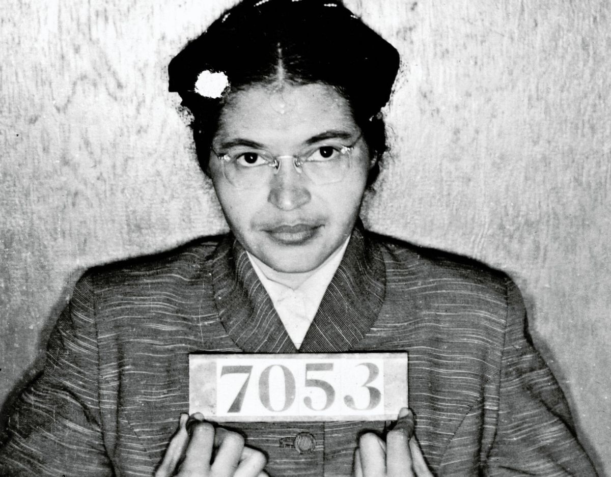 rosa parks mugshot