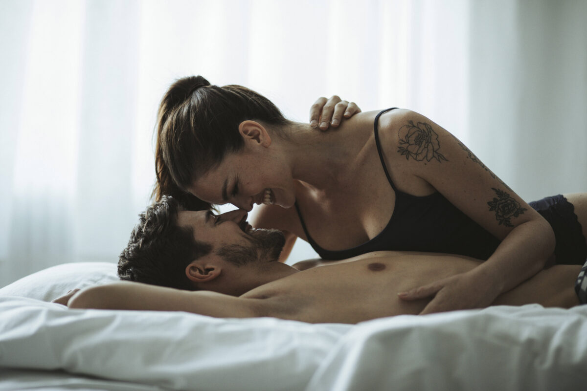 Sex Beziehung Paar Bett