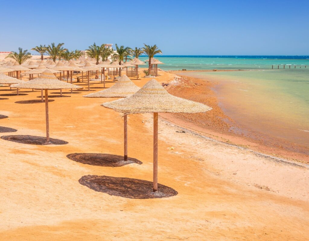 Hurghada Ägypten Strand Reiseziele im Juli