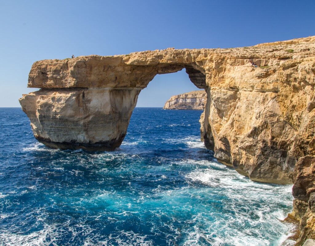 Old landmarks of Azure Window Malta