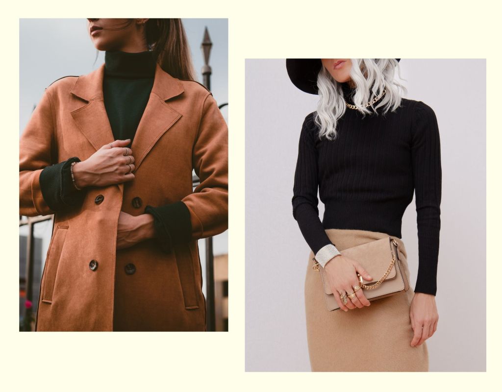 Berwerbungsgespräch-Outfit Rollkragenpulli