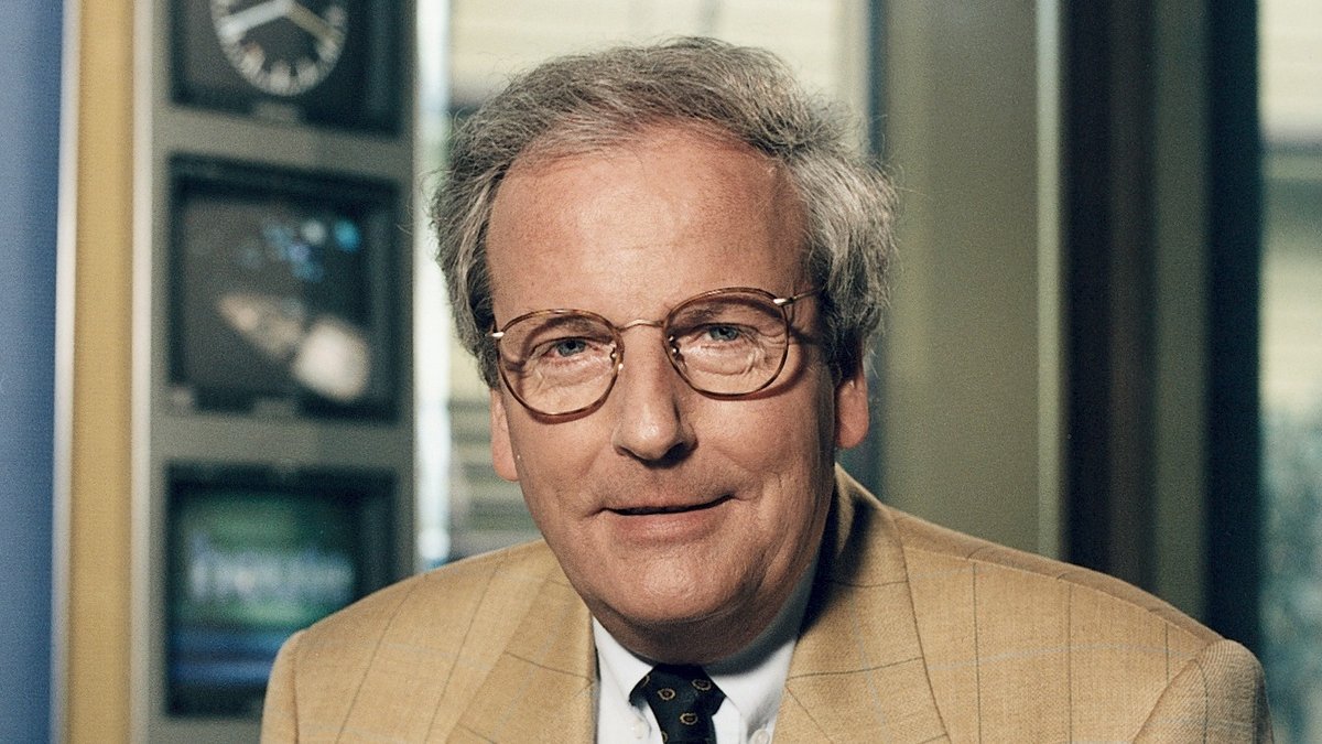 "heute"-Moderator Claus Seibel im Jahr 1996.. © ZDF/ZDF