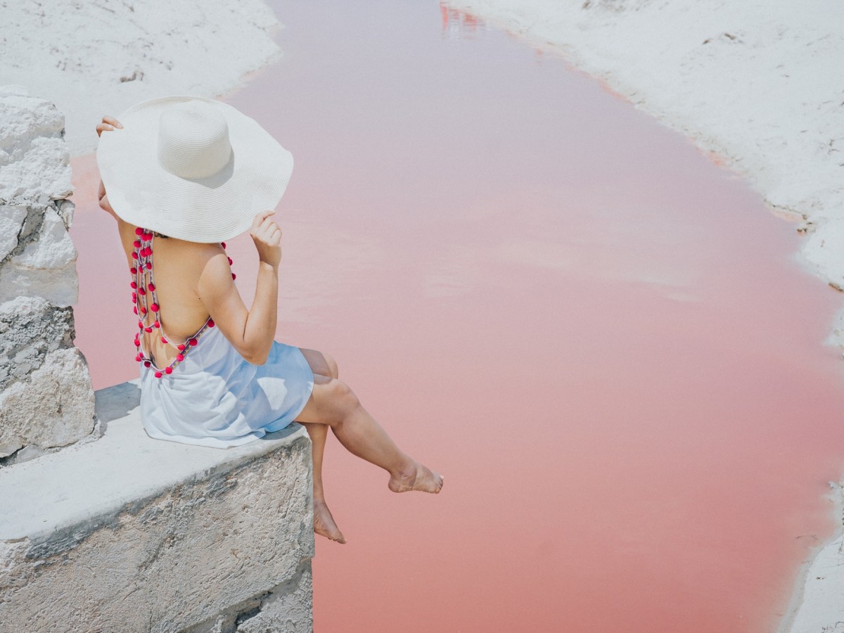 Pinker Strand: Der Las Coloradas in Mexiko