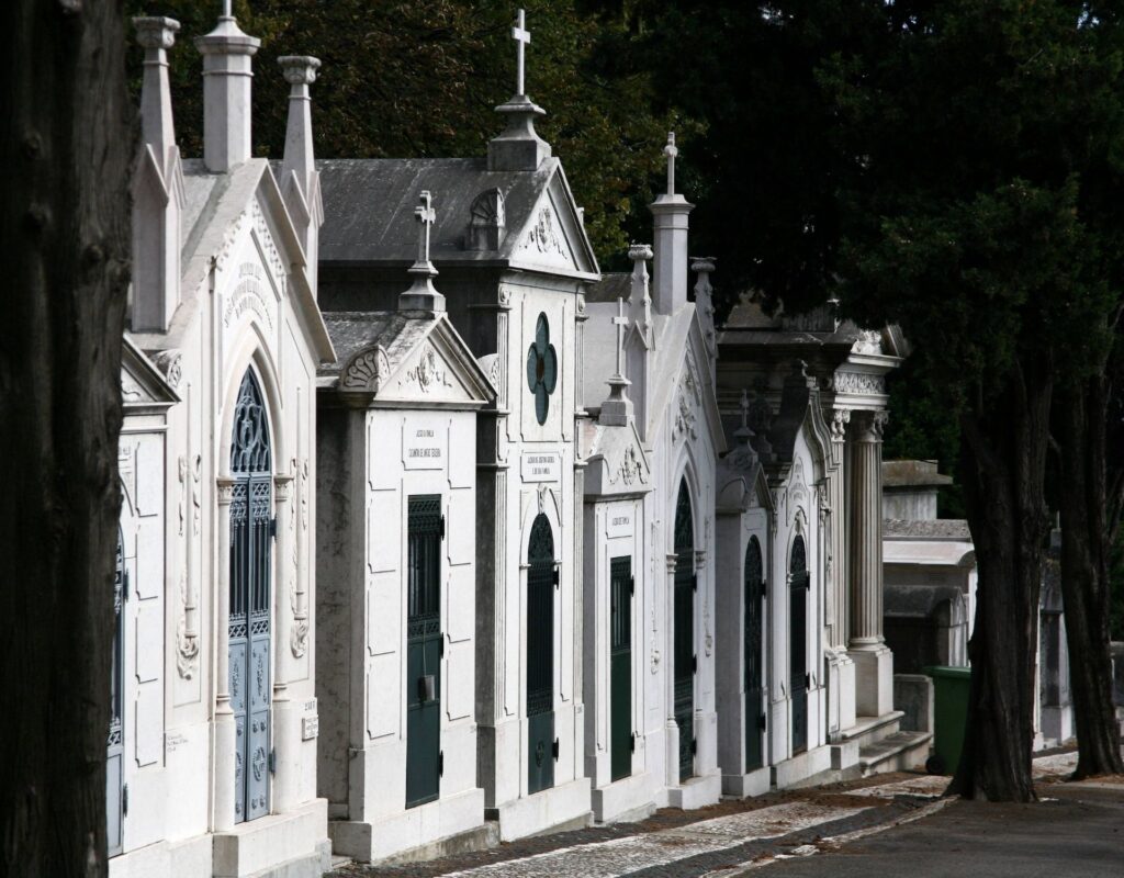 Cemiterio dos Prazeres Portugal Lissabon