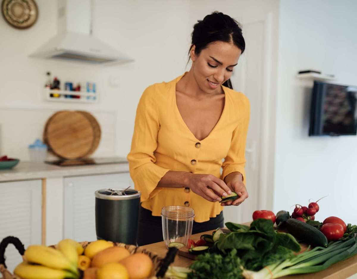 Vegan Ernährung Frau