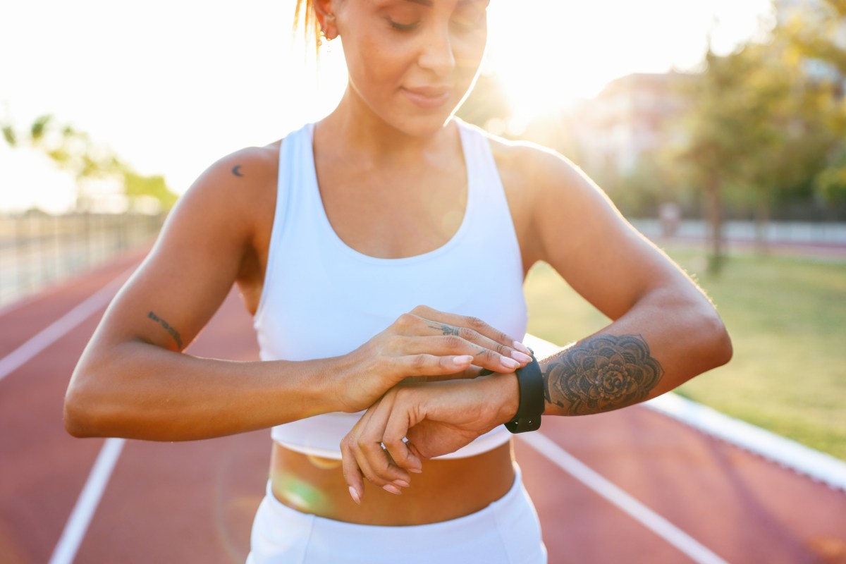 Frau Joggen Uhr