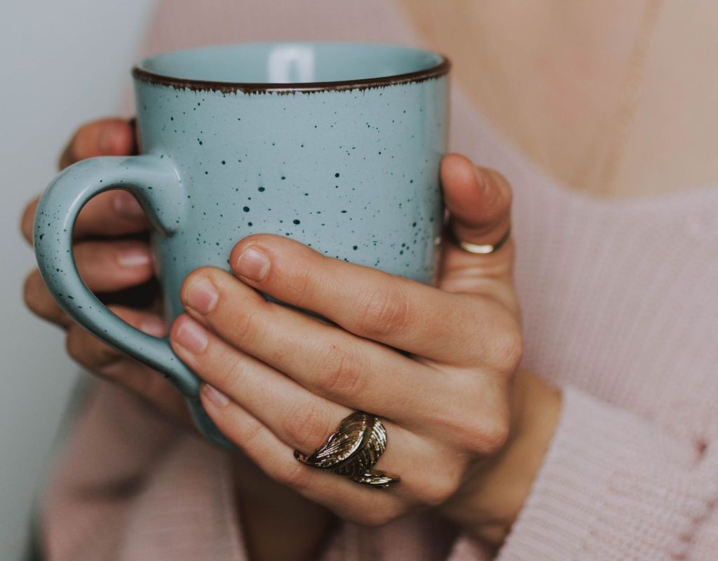 Koffein Kaffee Tasse Frau