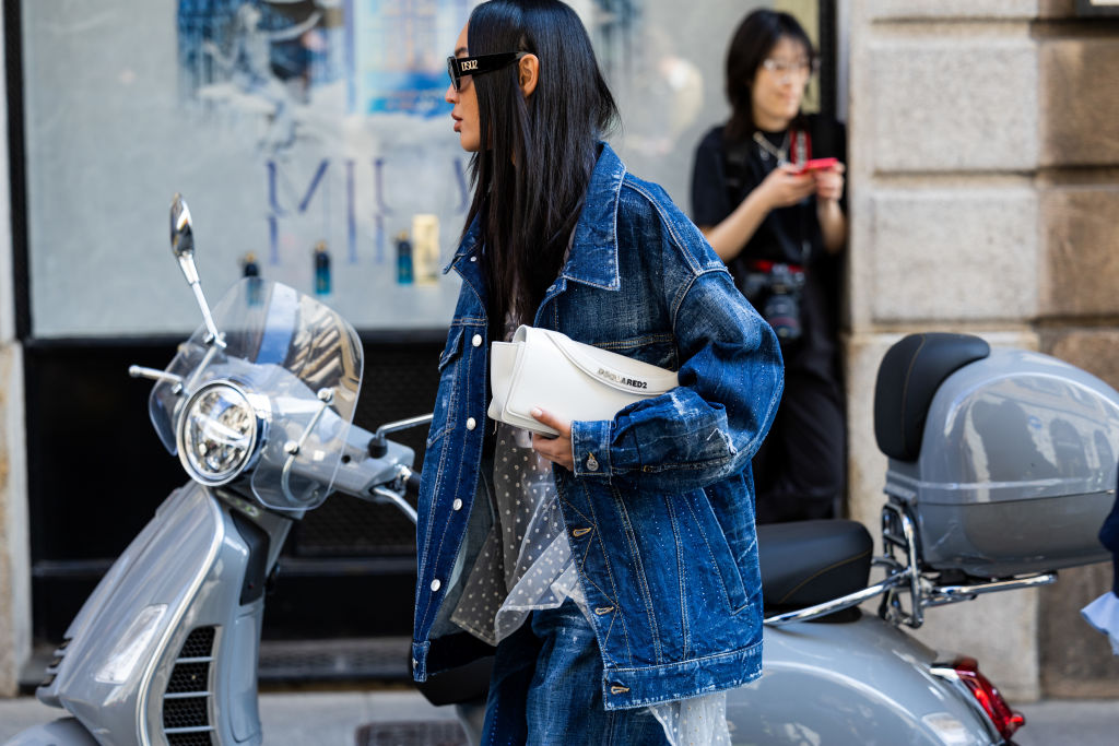 streetstyle jeansjacke