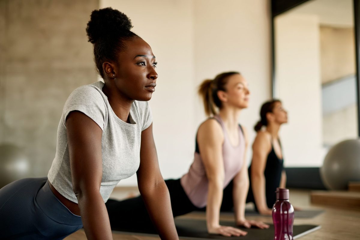 Frauen Yoga