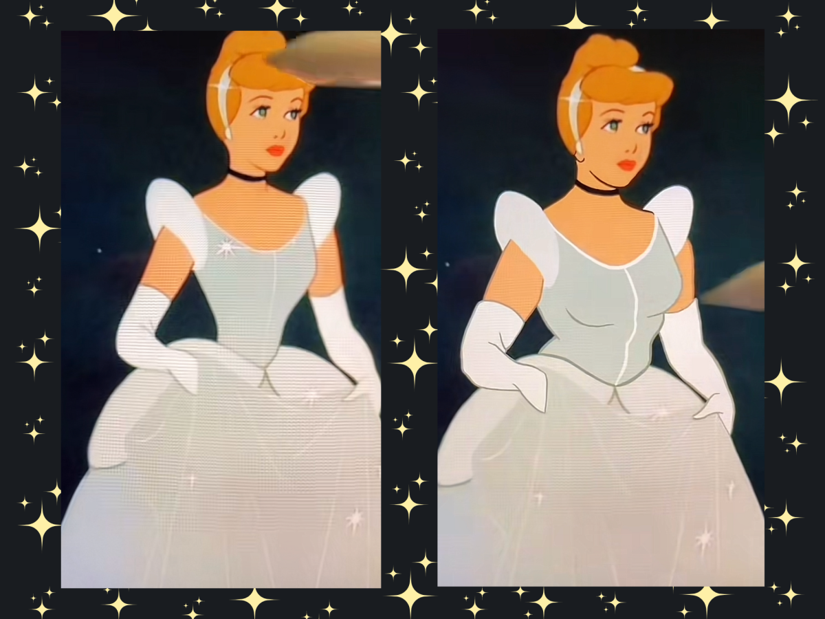 Cinderella in dünn und normal