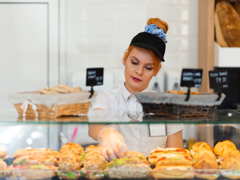 Bäckerei Verkäuferin