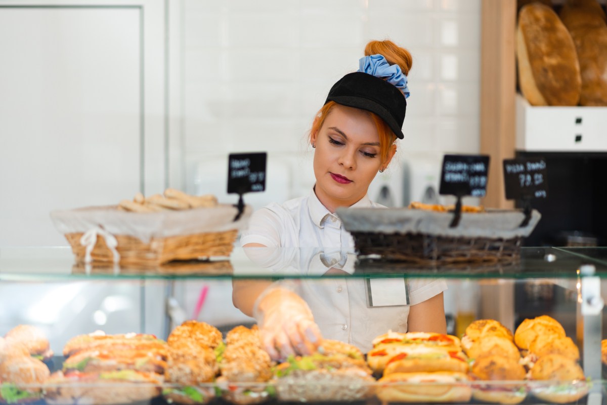 Bäckerei Verkäuferin