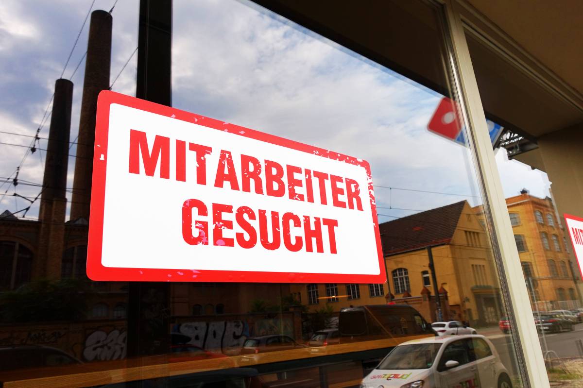 Schild mit 