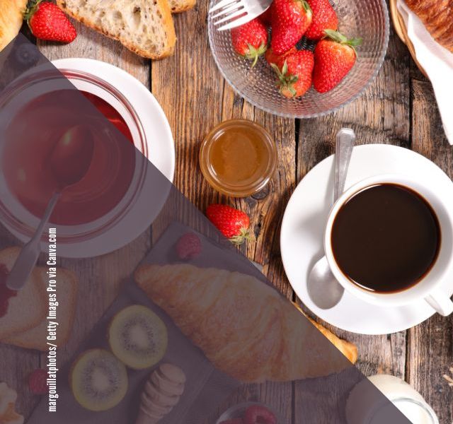 morgendliche Lebensmittel