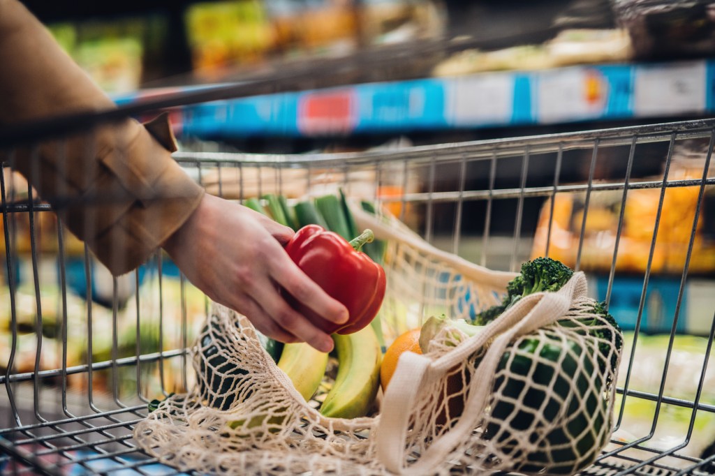 Einkauf Gemüse Supermarkt