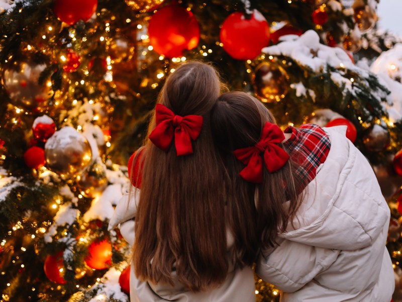 Weihnachtliche Frisuren