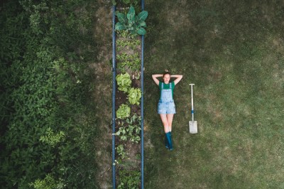 Garten Frau