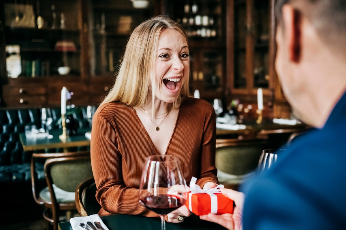 Frau Geschenk Valentinstag Paar